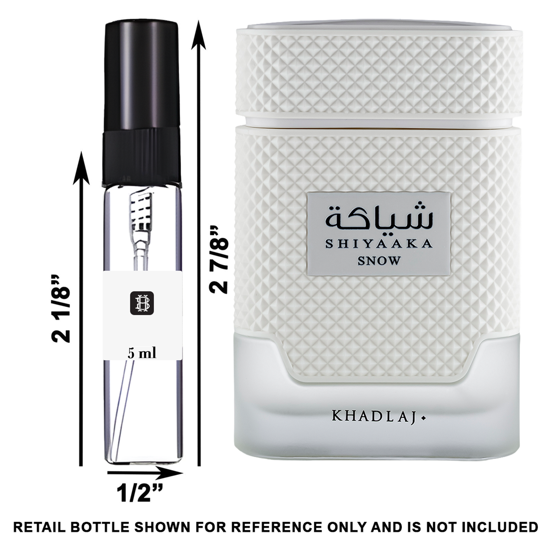 Khadlaj Shiyaaka Snow Eau de Parfum para hombre