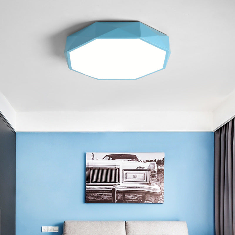 Nordic Geometric LED Flush Mount Ceiling 1 Light