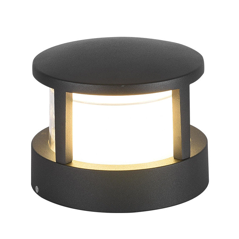 Lampada da esterno moderna quadrata LED impermeabile per paesaggio