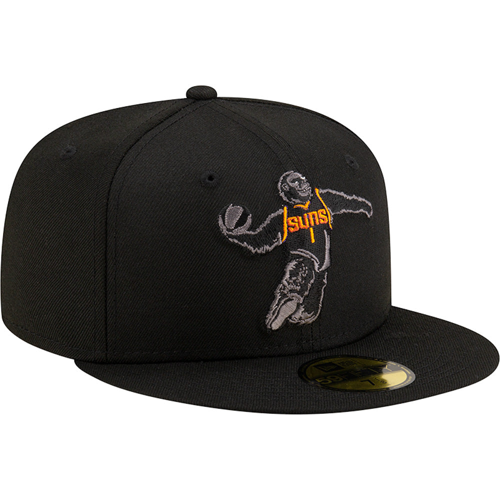 NBA Phoenix Suns New Era Whammo Time 59FIFTY Fitted Hat - Zwart