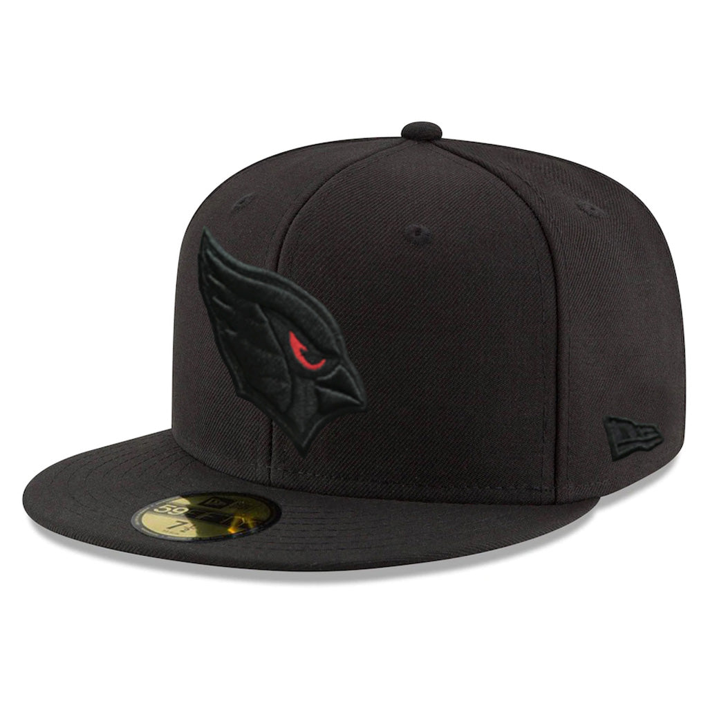 Gorra New Era 59FIFTY Red Eye de los Arizona Cardinals de la NFL - Negra
