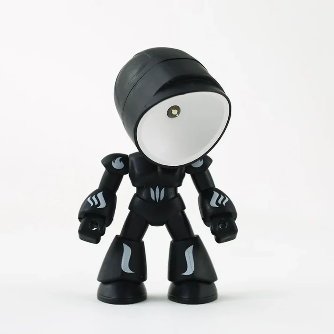 Lampada da tavolo moderna ispirata a robot LED 1 luce