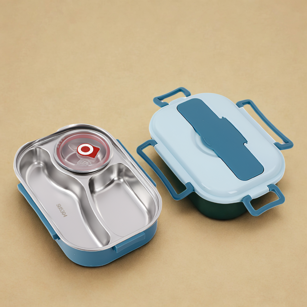 Caja térmica para almuerzo de acero inoxidable