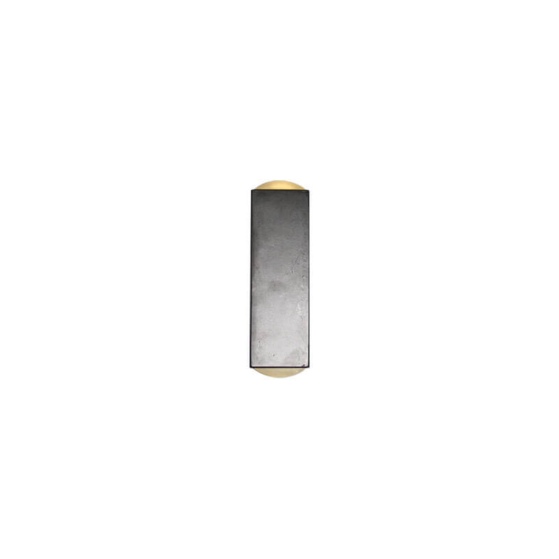 Aplique de pared LED rectangular moderno para exteriores 1 luz Ip65