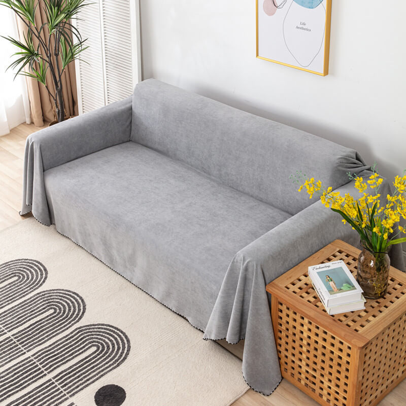 Protective Sofa Cover Blanket – Non-Slip & Washable Couch Cover