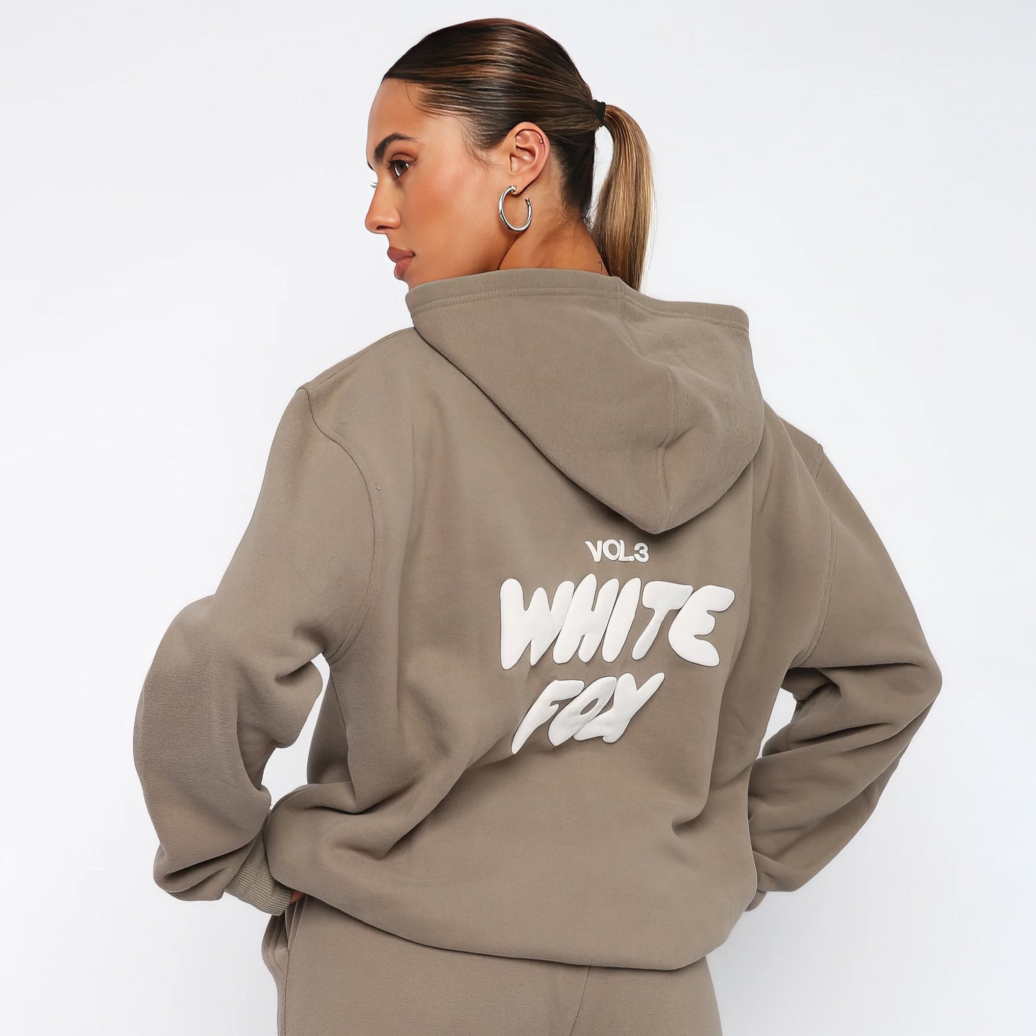 WhiteFox Set | Women’s Hoodie & Pants Tracksuit