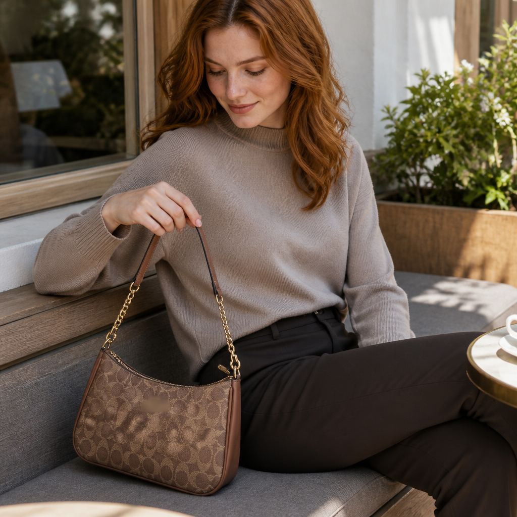 Women's Classic Underarm One-Shoulder Bag