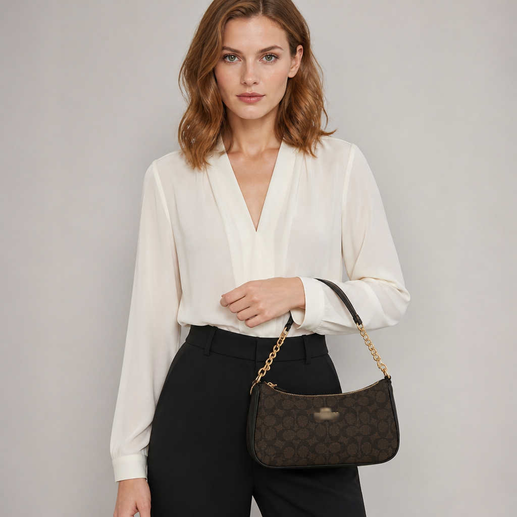 Women's Classic Underarm One-Shoulder Bag