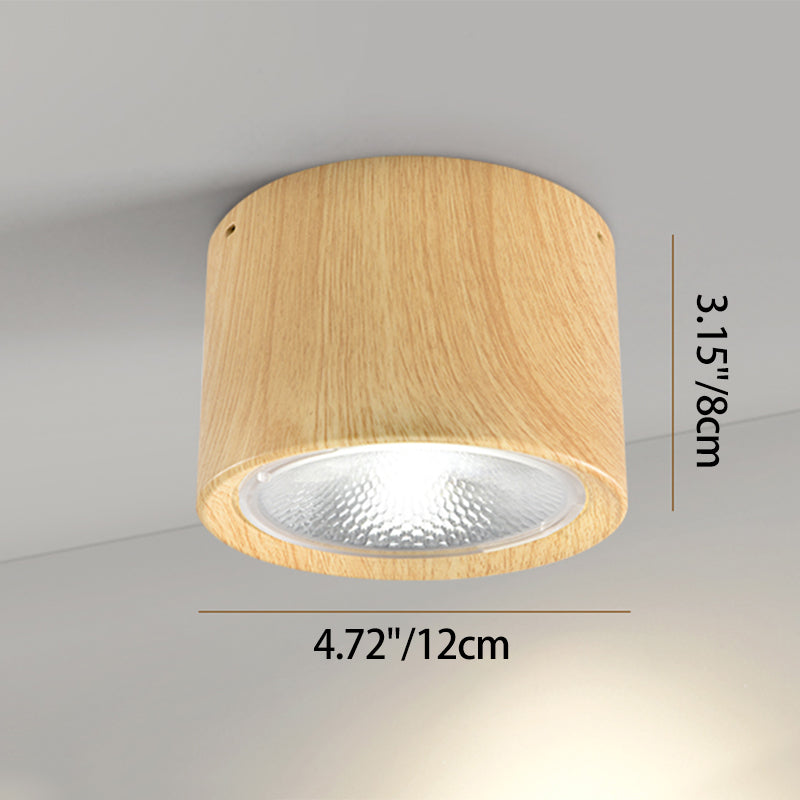 Nordische Zylinder LED Deckenleuchte