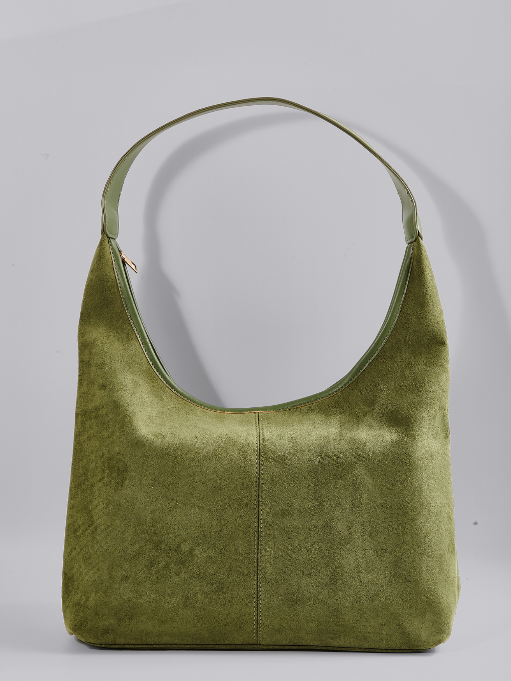 HÅNDTASKE | RUSKIND HOBO-TASKE MED MINIMALISTISK DESIGN OG ENKELT REM