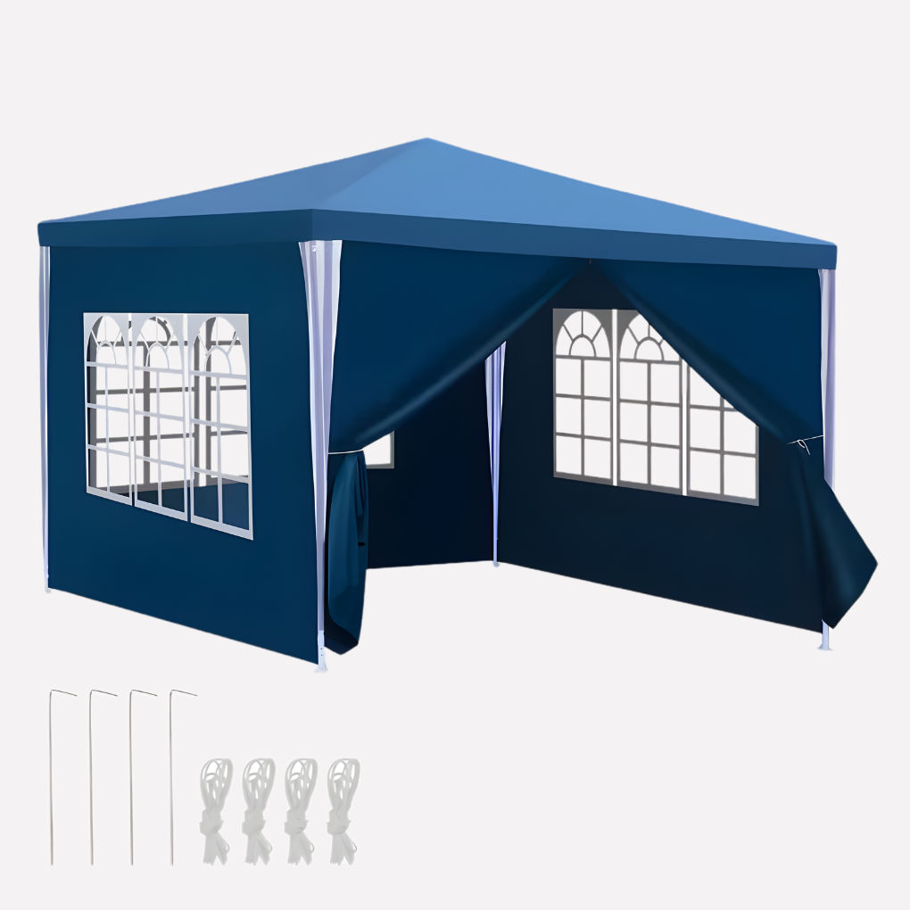 Gartenpavillon Festzelt mit abnehmbaren Seitenwänden