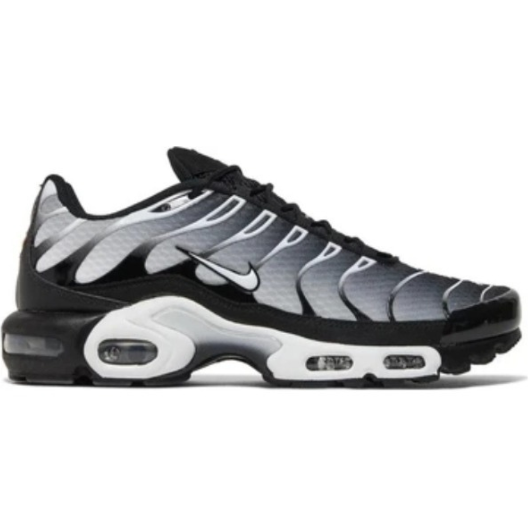 Nike Air Max Plus Tn Sort Hvid Metallic Sølv