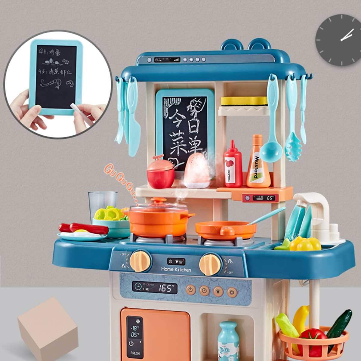 Set de cocina de juguete - Cocina para niños 23 piezas