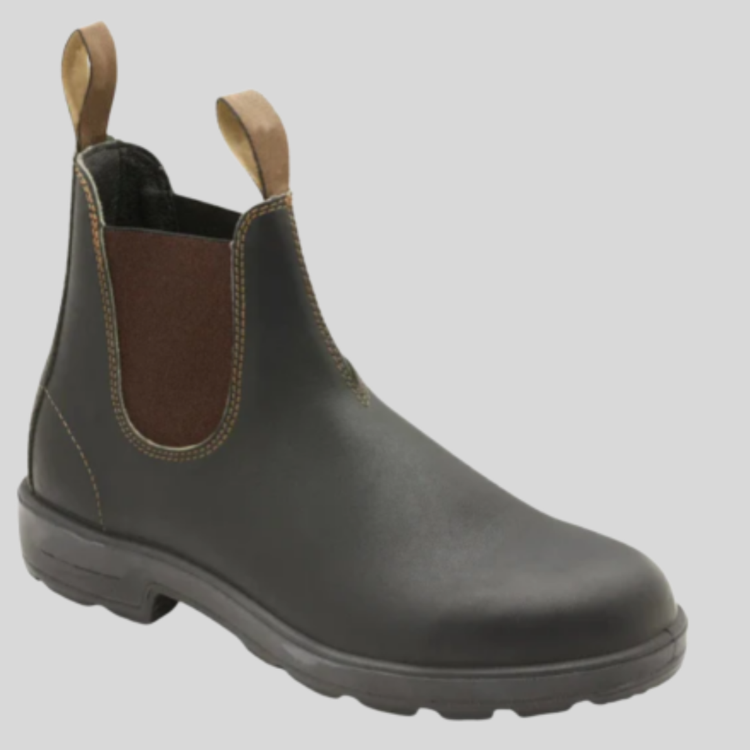 Botas para hombre con diseño sin cordones y caña