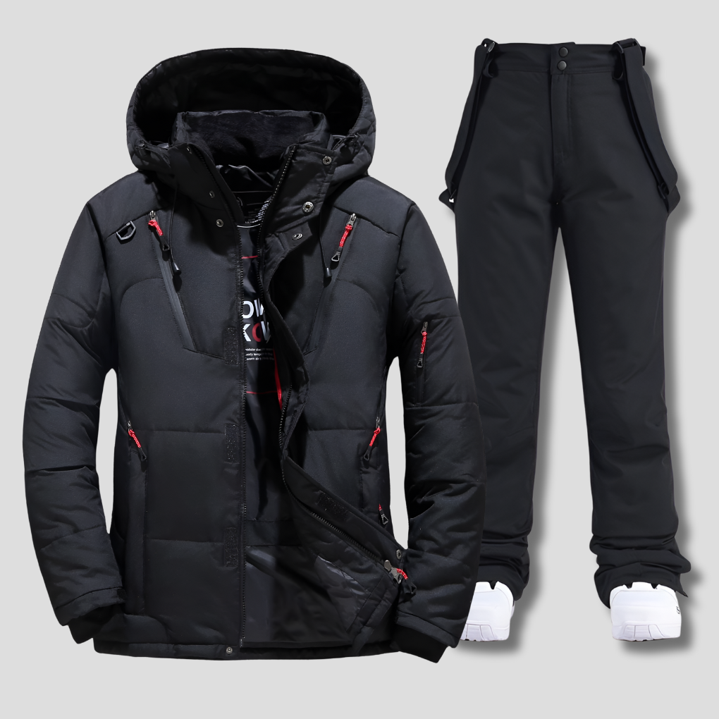 Traje de esquí resistente a la intemperie para hombre