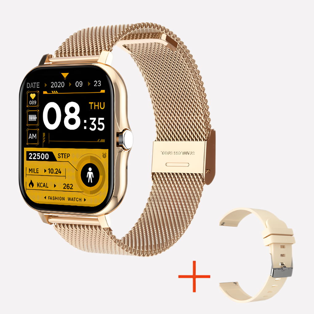 Smartwatch mit GPS und Sturzerkennung für tägliche Sicherheit
