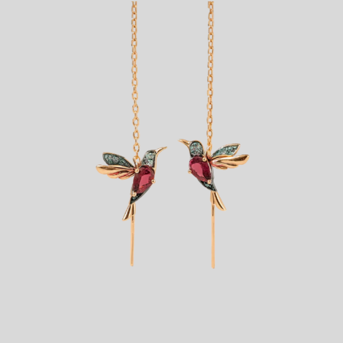 Women’s Hummingbird Drop Earrings