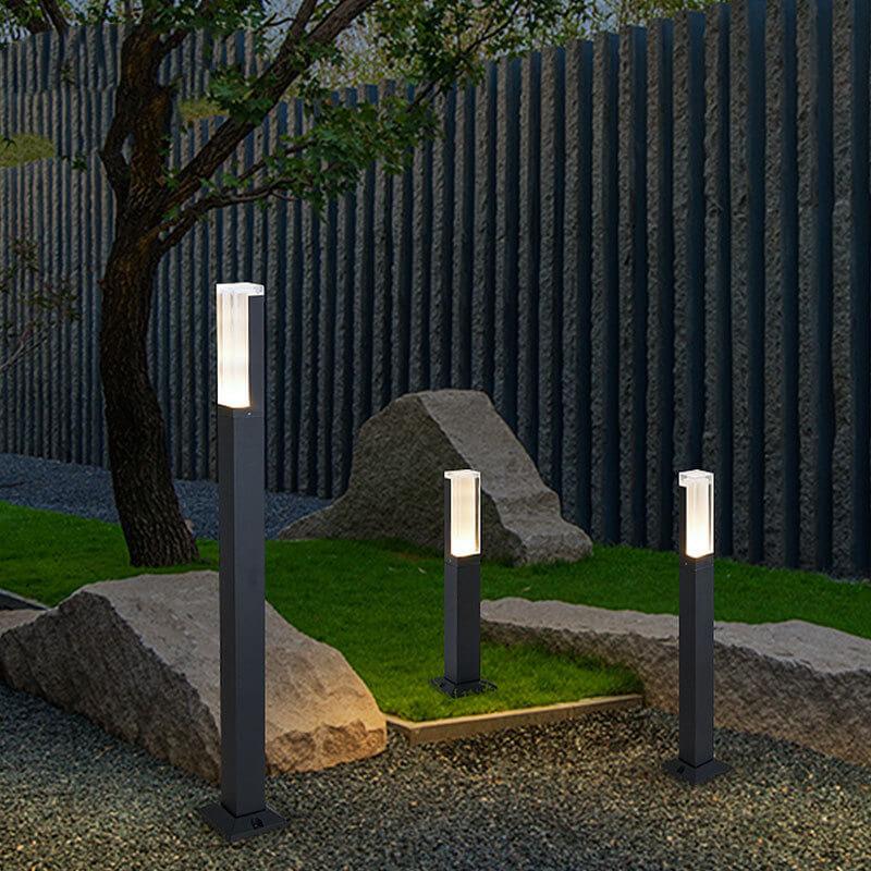 Modern Square LED Outdoor Garden Path 1-Light