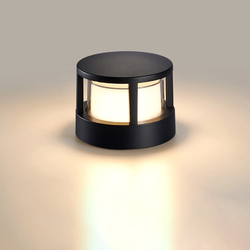 Lampada da esterno moderna quadrata LED impermeabile per paesaggio