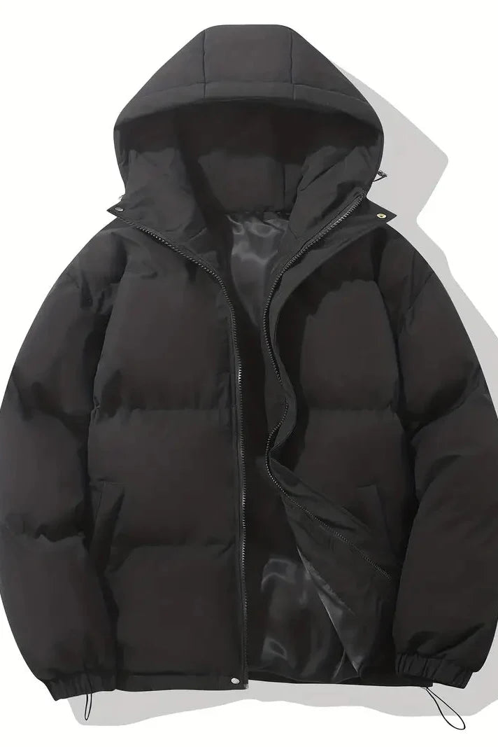 WOMEN’S WINTER JACKET | HOODED PUFFER COAT