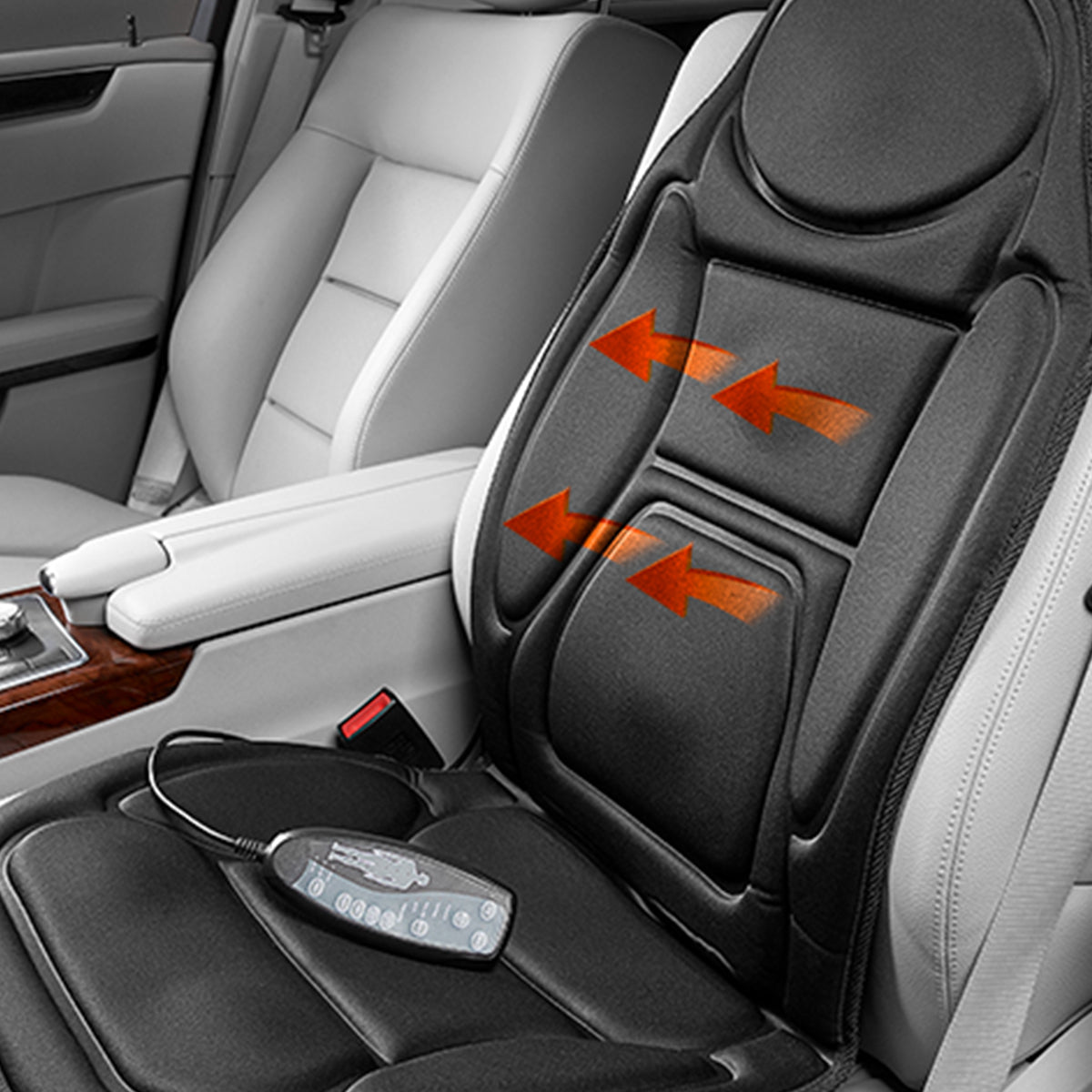 Car Cushion with Massage and Heat by Frosetpro