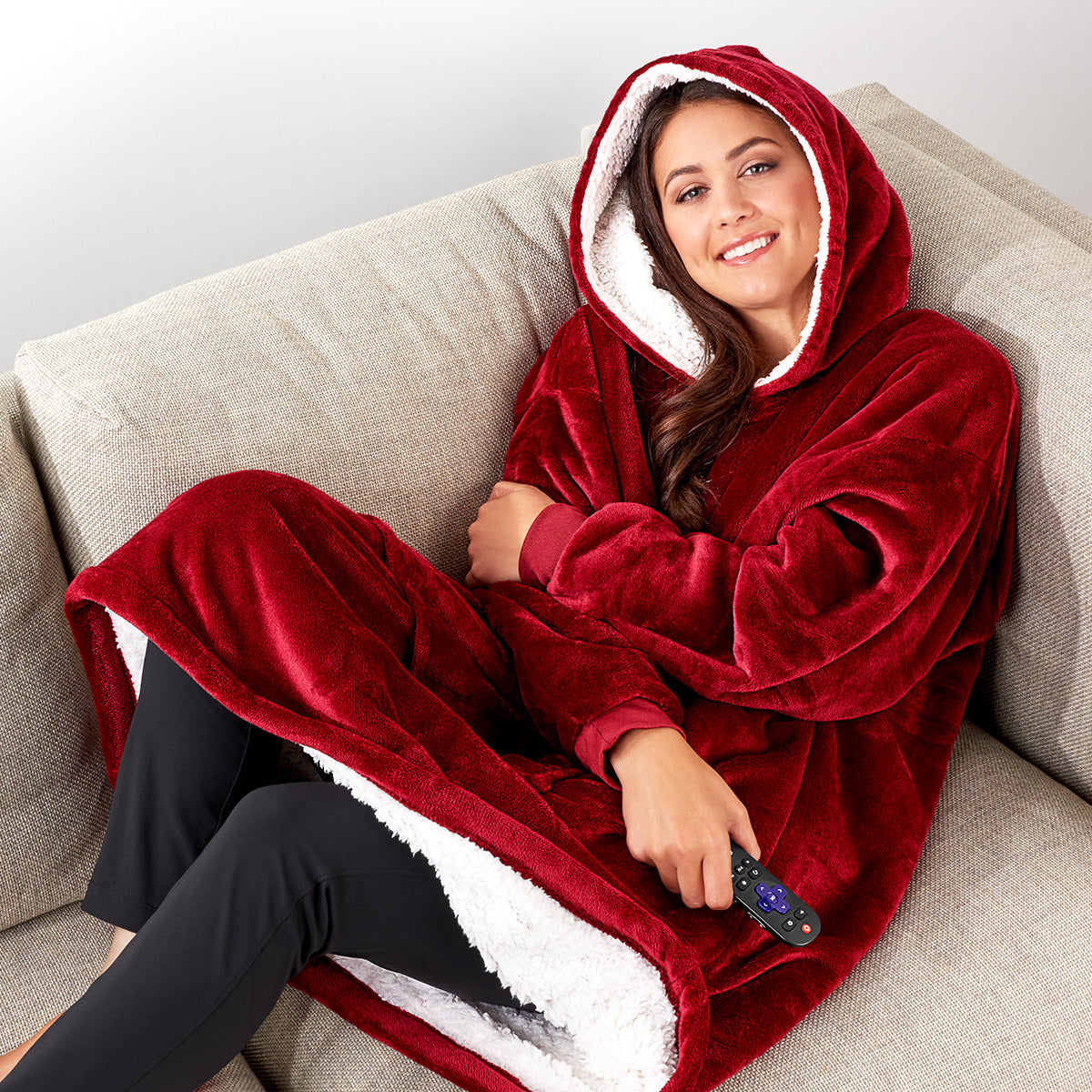 Übergroßer Lounge-Hoodie