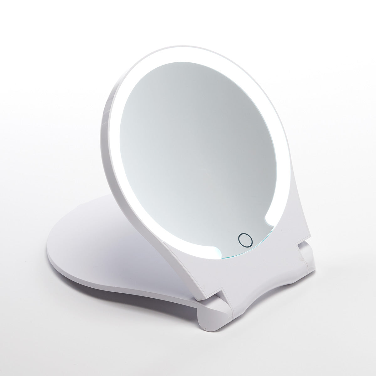 10X Lighted Folding Travel Mirror by Frosetpro