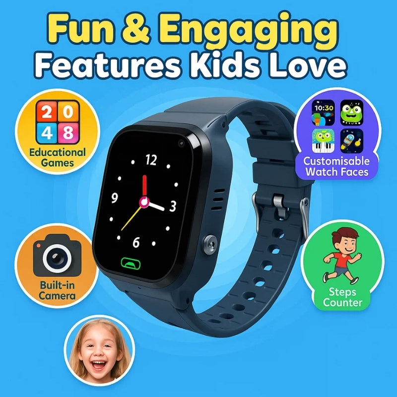 Reloj inteligente para niños con rastreador GPS