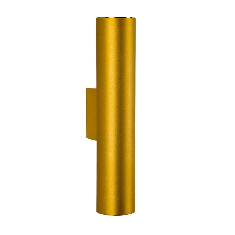 Applique da parete moderna cilindrica LED 2 luci