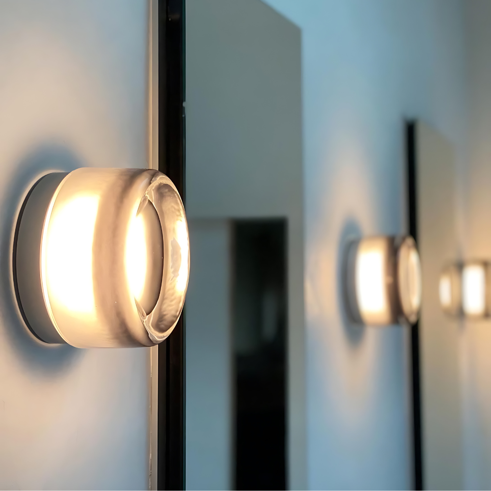 Nordische Acryl Dimple LED-Wandleuchte 1-flammig