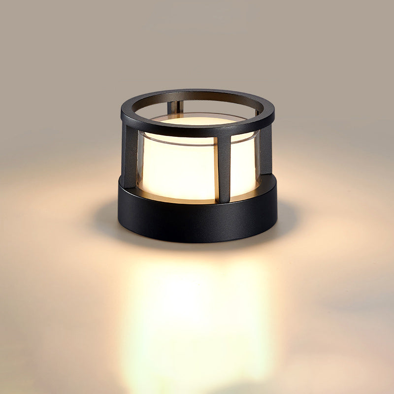 Lampada da esterno moderna quadrata LED impermeabile per paesaggio