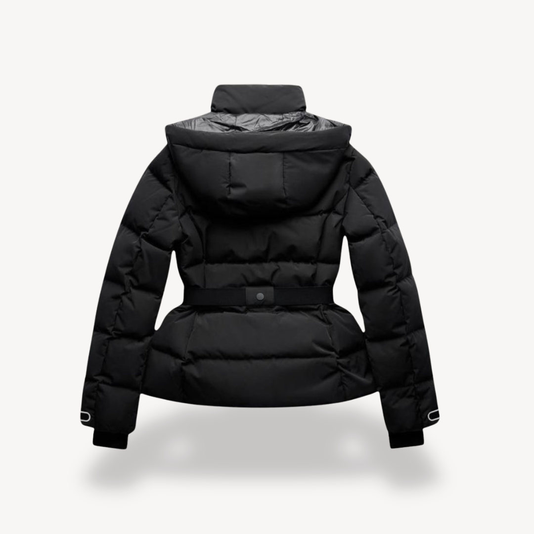 Damen Stylische Steppjacke | Mit Gürtel