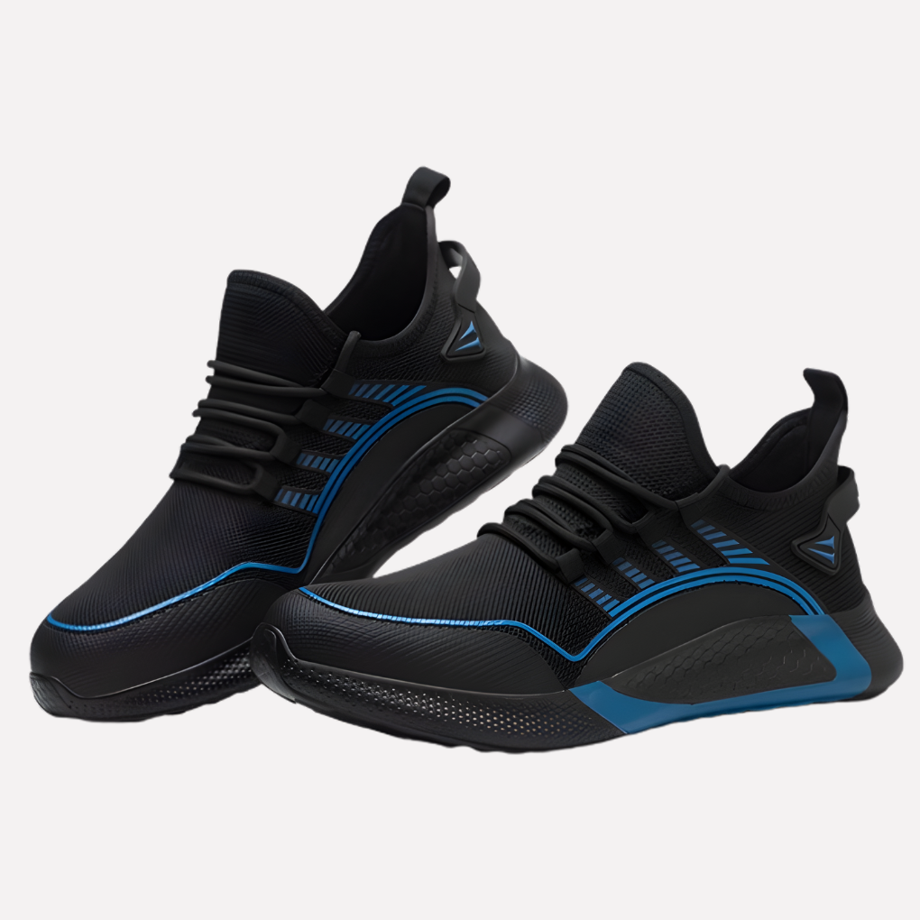 Zapatillas de seguridad para hombre con diseño de flujo de aire