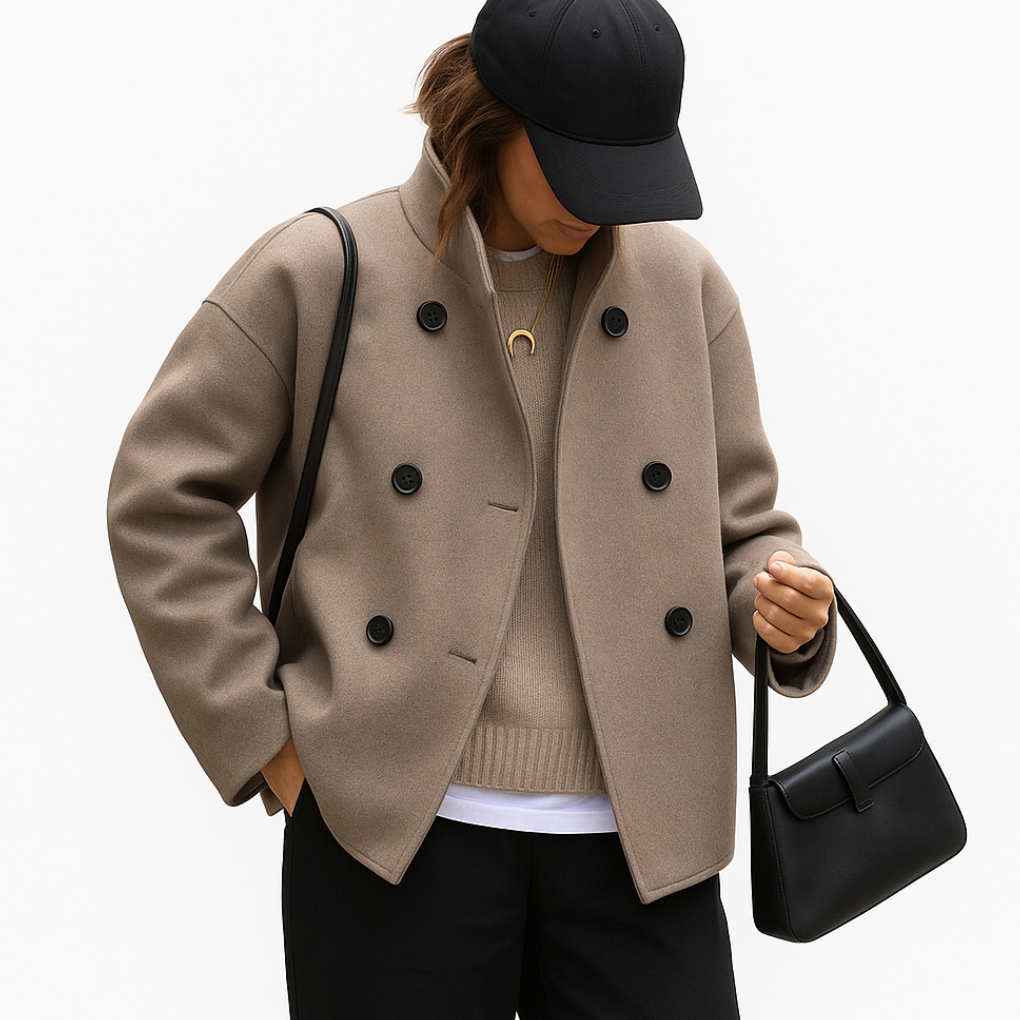 Women’s Jacket – Timeless Short Design for Daily Outfits