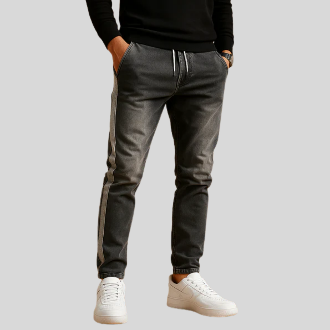 Jeans de Mezclilla Stretch para Hombre Corte Ajustado