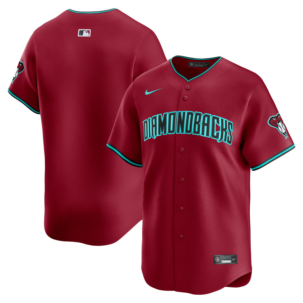 MLB Arizona Diamondbacks Nike Alternate Limited Jersey - Rood