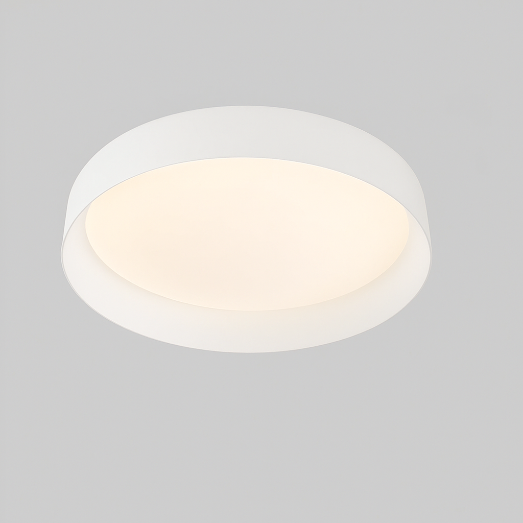 Lampada da soffitto rotonda in legno Wabi-Sabi LED 1 luce