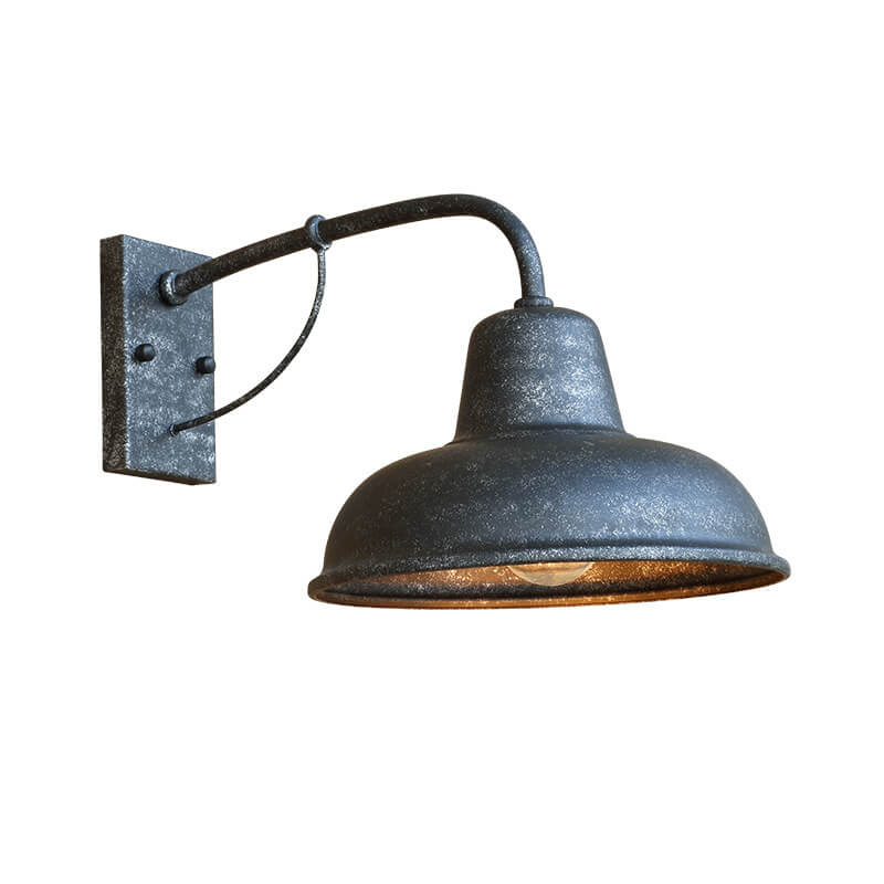 Vintage industrielle wasserdichte 1-flammige Außenwandleuchte