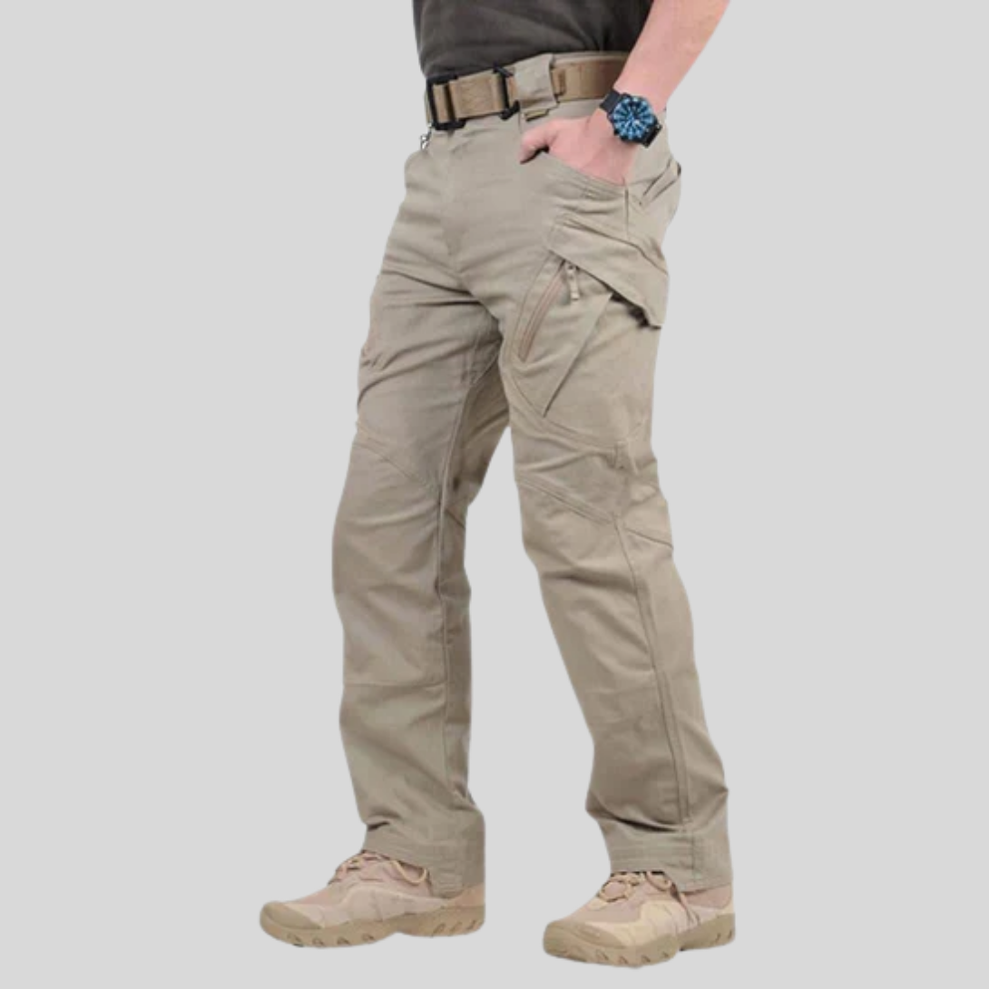 Pantaloni cargo elasticizzati da uomo stile quotidiano