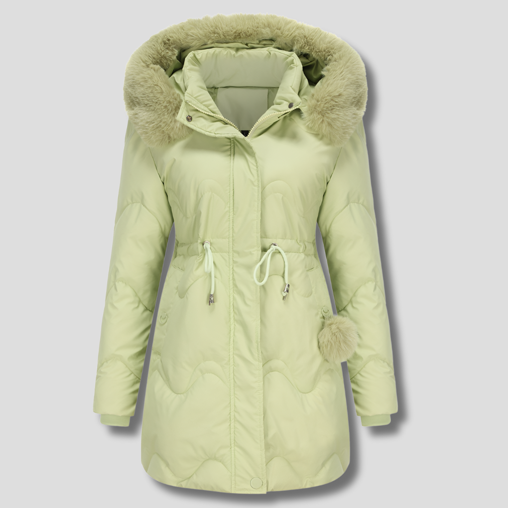 Dame parka jakke