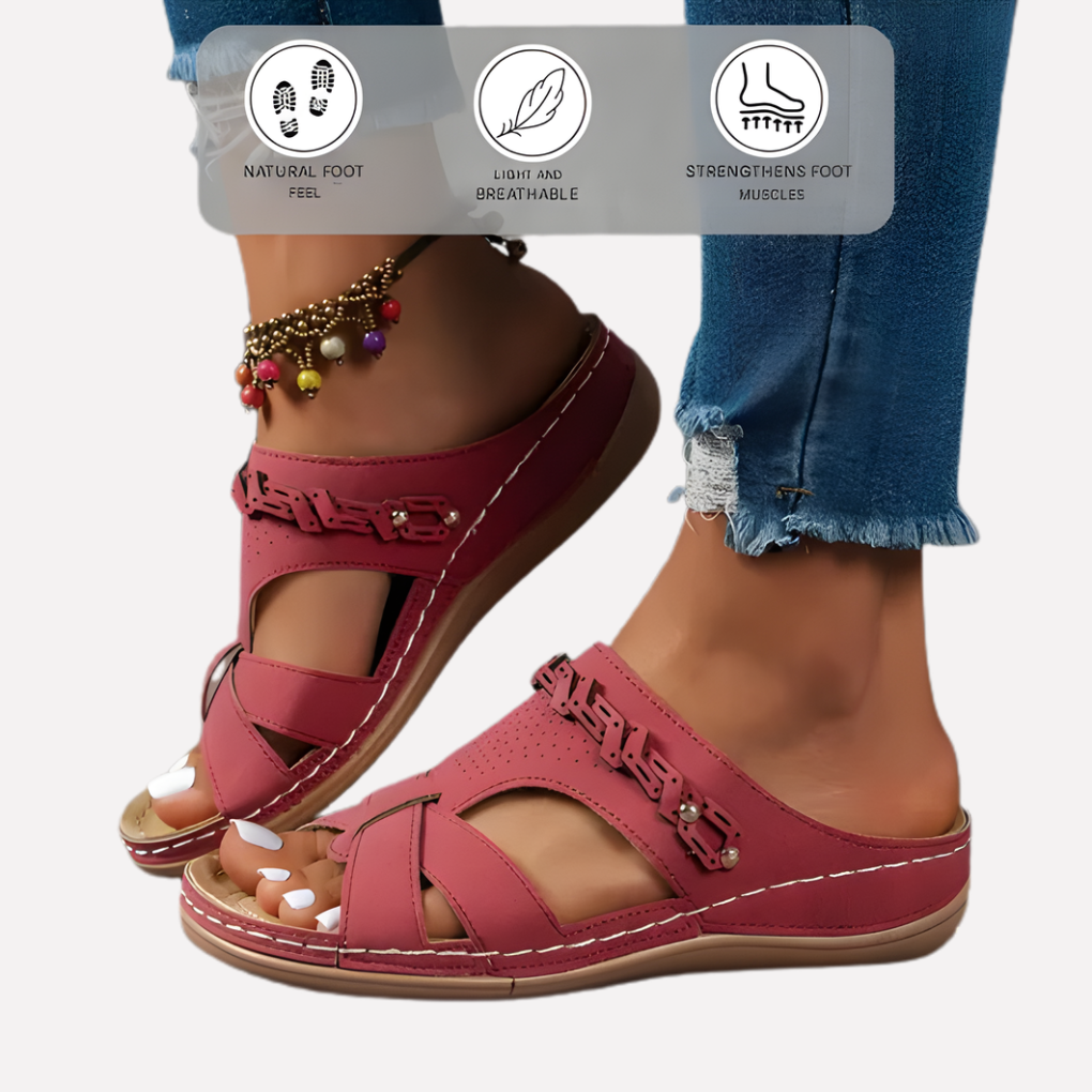 Sandali da uomo – Design funzionale a calzata rapida per uso quotidiano