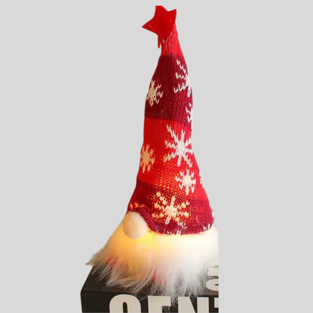 Ornamenti a Gnomo senza Volto con LED