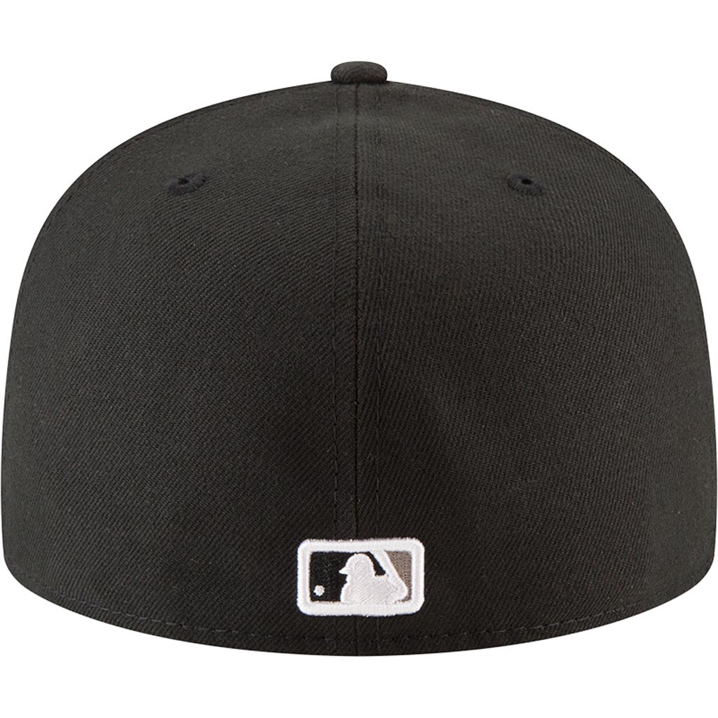 Gorra MLB Chicago White Sox Juvenil New Era Home Authentic Collection 59FIFTY Ajustada - Negra