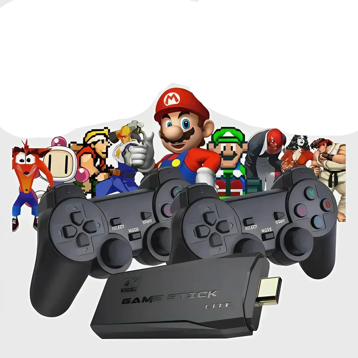 Vanta Retro Konsole 64GB mit 2 Controllern – über 20.000 Spiele