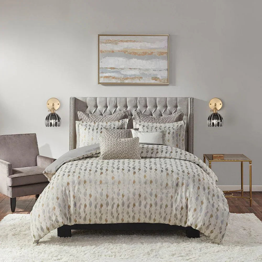 Applique da parete vintage in ottone con vetro a tulipano 1 luce