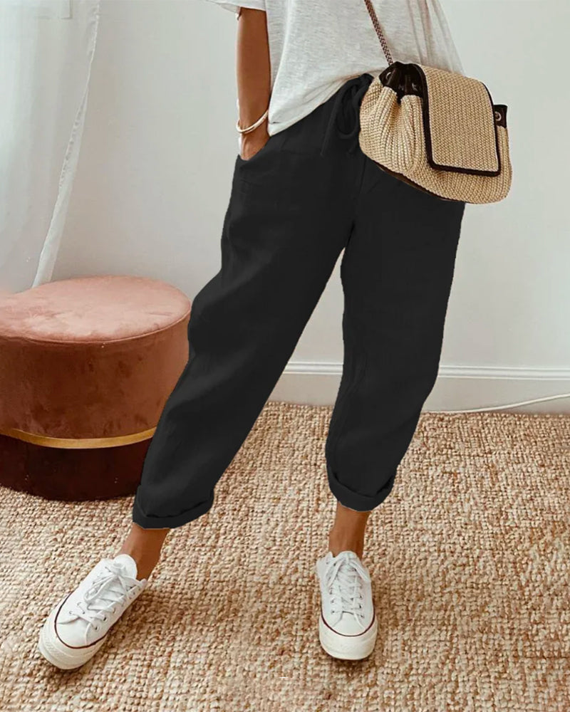 Puili | Schweißhemmende Baumwollhose
