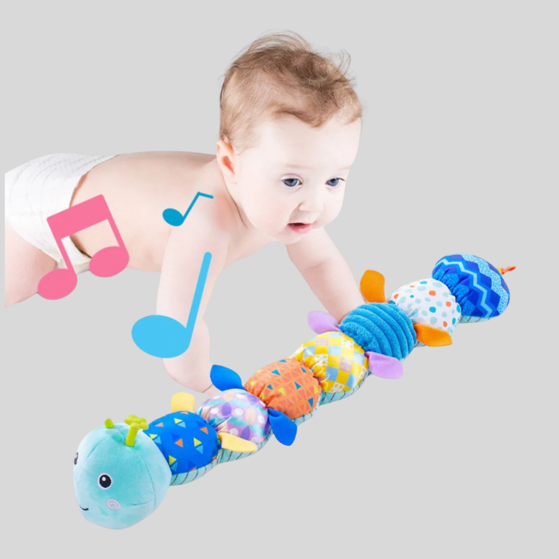 Sonaglio Morbido a Forma di Bruco