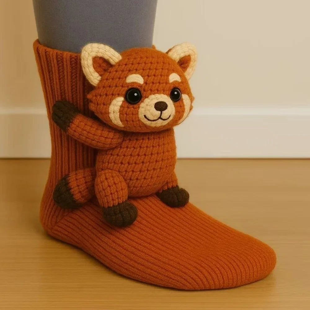Calcetines Divertidos de Animales | Diseño Adorable Inspirado en Perezosos