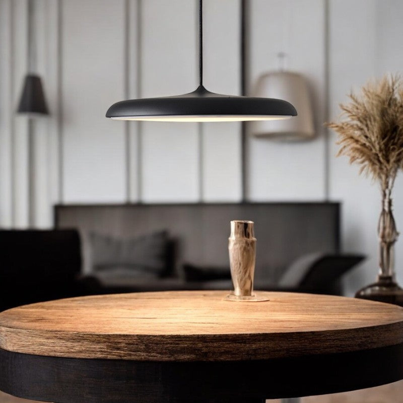Scandinavian Round Pendant Light LED 1-Light