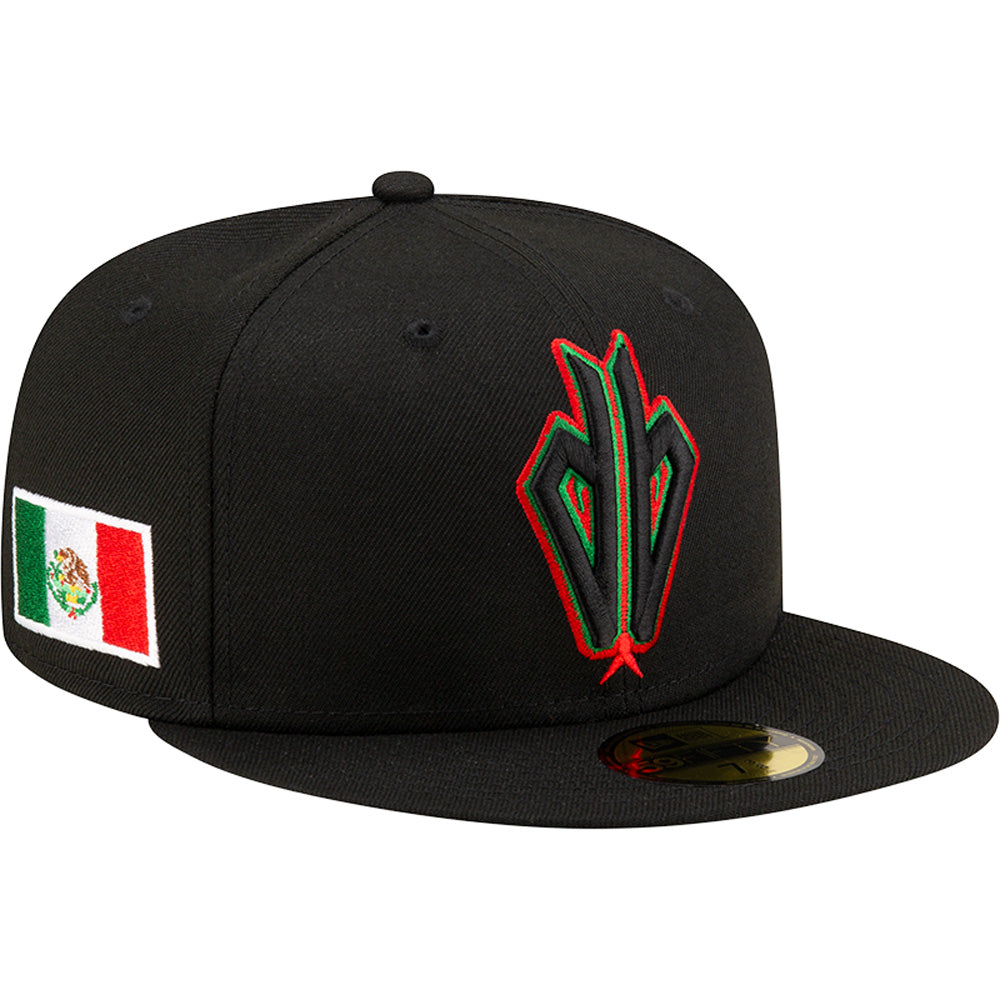 Gorra ajustada New Era Mexican Flag Refresh 59FIFTY de los Arizona Diamondbacks de la MLB